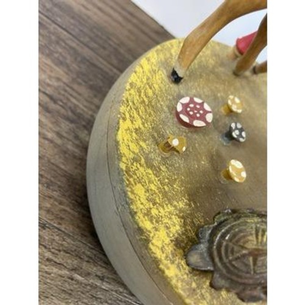 Anri Disney Bambi & Thumper Carved Wood Music Box Hi Lilli Hi Lo WORKS VIDEO - Picture 5 of 12
